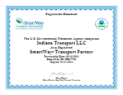 Certificado - Indiana Transport LLC.